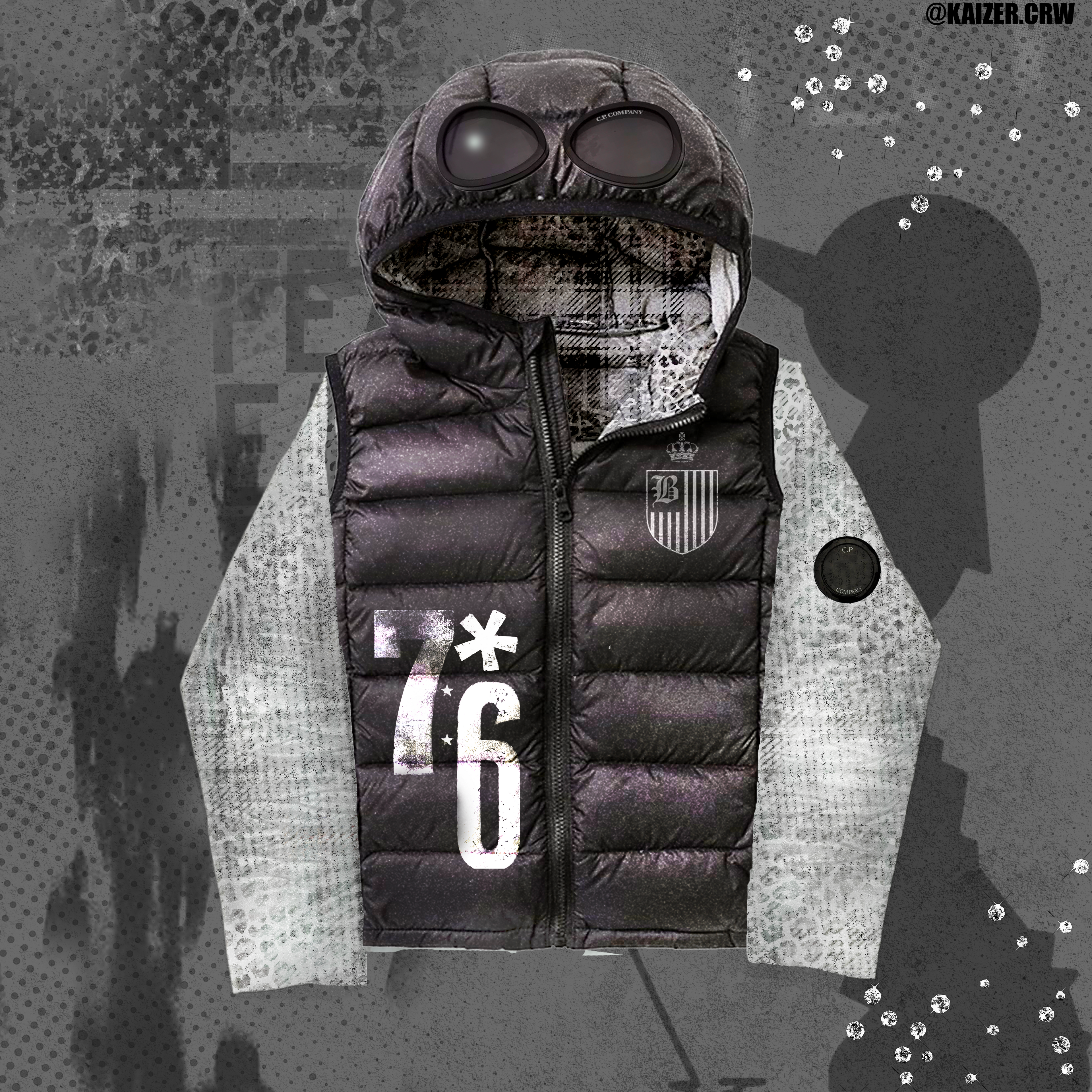 Pack Design Veste Hybride C.P.company